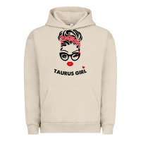 Pigment French Oak taurus girl Urban Hoodie - artisFamous