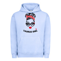 Pigment Grape Ice taurus girl Urban Hoodie - artisFamous