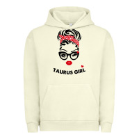 Pigment Pistachio taurus girl Urban Hoodie - artisFamous