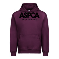 Mauve Wine aspca we are their voice Urban Hoodie - artisFamous