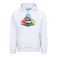White ARK SURVIVAL EVOLVED GAME PLAY Urban Hoodie - artisFamous