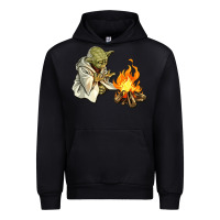 Black Yoda is warming up Urban Hoodie - artisFamous