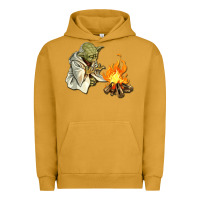 Pigment Peanut Butter Yoda is warming up Urban Hoodie - artisFamous