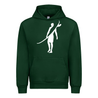 Forest Green Surf Urban Hoodie - artisFamous
