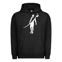 Pigment Black Surf Urban Hoodie - artisFamous