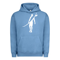 Pigment Pebble Blue Surf Urban Hoodie - artisFamous