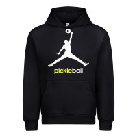 Black funny pickleball Urban Hoodie - artisFamous