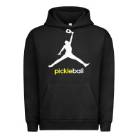 Pigment Black funny pickleball Urban Hoodie - artisFamous