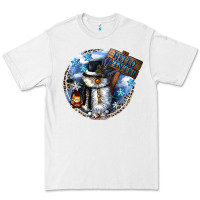 White hello winter Premium Tee - CowGirlArtShop