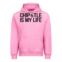 Fuchsia Pink chipotle is my life Urban Hoodie - artisFamous