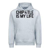 Heather Grey chipotle is my life Urban Hoodie - artisFamous