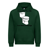 Forest Green toilet Urban Hoodie - artisFamous