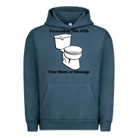Pigment Midnight Navy toilet Urban Hoodie - artisFamous