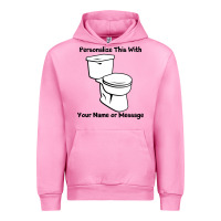 Fuchsia Pink toilet Urban Hoodie - artisFamous