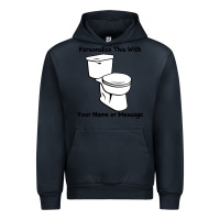 Navy toilet Urban Hoodie - artisFamous