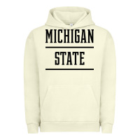 Pigment Pistachio Michigan MI State vintage Athletic Style Urban Hoodie - artisFamous