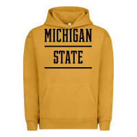 Pigment Peanut Butter Michigan MI State vintage Athletic Style Urban Hoodie - artisFamous