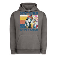 Pigment Tornado stay wild gypsy child letter rainbow Urban Hoodie - artisFamous