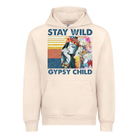 Sandshell stay wild gypsy child letter rainbow Urban Hoodie - artisFamous