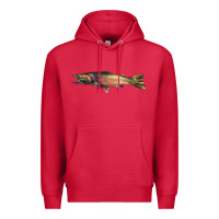Cardinal Steelhead Trout Premium Hoodie - LillyAllenDesigns