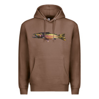 Chestnut Steelhead Trout Premium Hoodie - LillyAllenDesigns