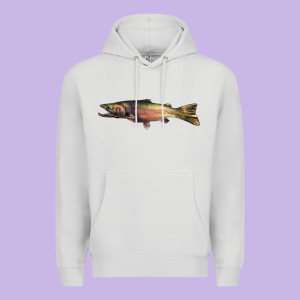 Steelhead Trout Premium Hoodie Designed By Lillyallendesigns