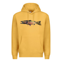 Mustard Steelhead Trout Premium Hoodie - LillyAllenDesigns