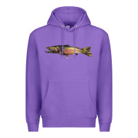 Purple Steelhead Trout Premium Hoodie - LillyAllenDesigns