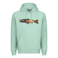 Seafoam Steelhead Trout Premium Hoodie - LillyAllenDesigns