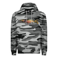 Slate Camo Steelhead Trout Premium Hoodie - LillyAllenDesigns