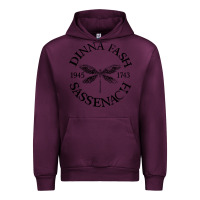 Mauve Wine dinna fash sassenach Urban Hoodie - artisFamous