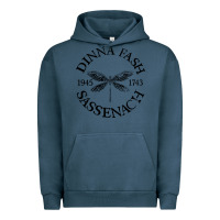 Pigment Midnight Navy dinna fash sassenach Urban Hoodie - artisFamous