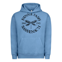 Pigment Pebble Blue dinna fash sassenach Urban Hoodie - artisFamous