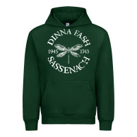 Forest Green dinna fash sassenach Urban Hoodie - artisFamous