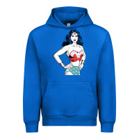 Cobalt wonder woman Urban Hoodie - artisFamous