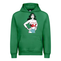 Emerald wonder woman Urban Hoodie - artisFamous