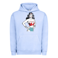 Pigment Grape Ice wonder woman Urban Hoodie - artisFamous