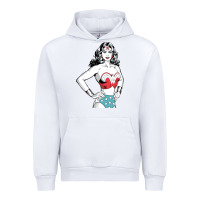White wonder woman Urban Hoodie - artisFamous