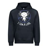 Navy i sin a lotl hail satan pentagram Urban Hoodie - artisFamous