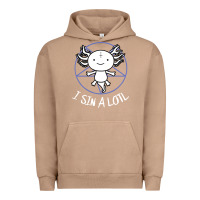 Pigment Burro i sin a lotl hail satan pentagram Urban Hoodie - artisFamous