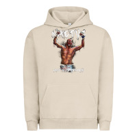 Pigment French Oak NATE DIAZ Urban Hoodie - artisFamous
