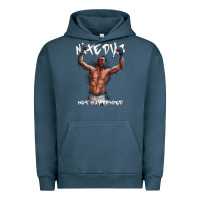 Pigment Midnight Navy NATE DIAZ Urban Hoodie - artisFamous