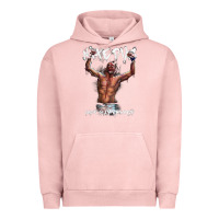 Pigment Salmon NATE DIAZ Urban Hoodie - artisFamous