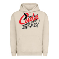 Pigment French Oak bara cuda Urban Hoodie - artisFamous