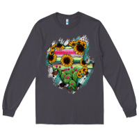 Smoke Durango State Of Mexico Map Long Sleeve Tee - RanaPortraitStore