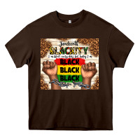 Chocolate Brown juneteenth blackity black black black Heavy Core Tee - TumblerDesignByShophia
