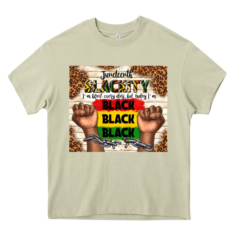 Juneteenth Blackity Black Black Black Heavy Core Tee by TumblerDesignByShophia | Teevron