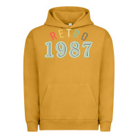 Pigment Peanut Butter Retro 1987 Urban Hoodie - artisFamous