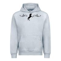 Heather Grey unicorn Urban Hoodie - artisFamous