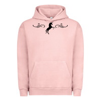 Pigment Salmon unicorn Urban Hoodie - artisFamous